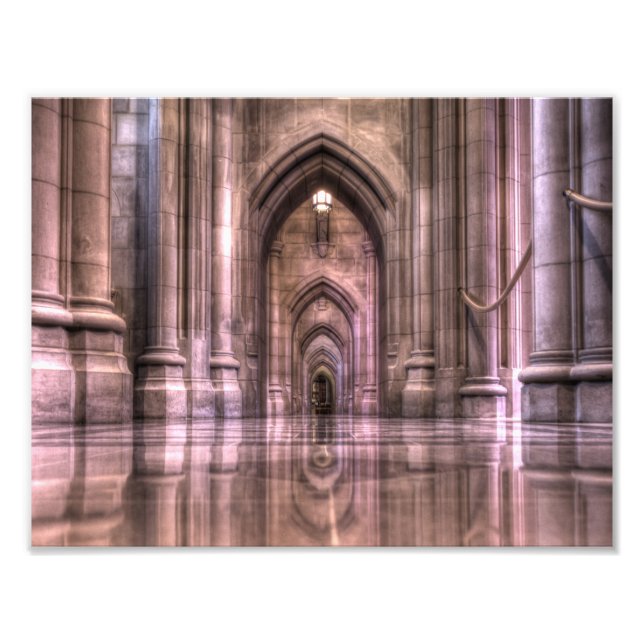 Foto Reflexiones de la Catedral Nacional de Washington (Frente)