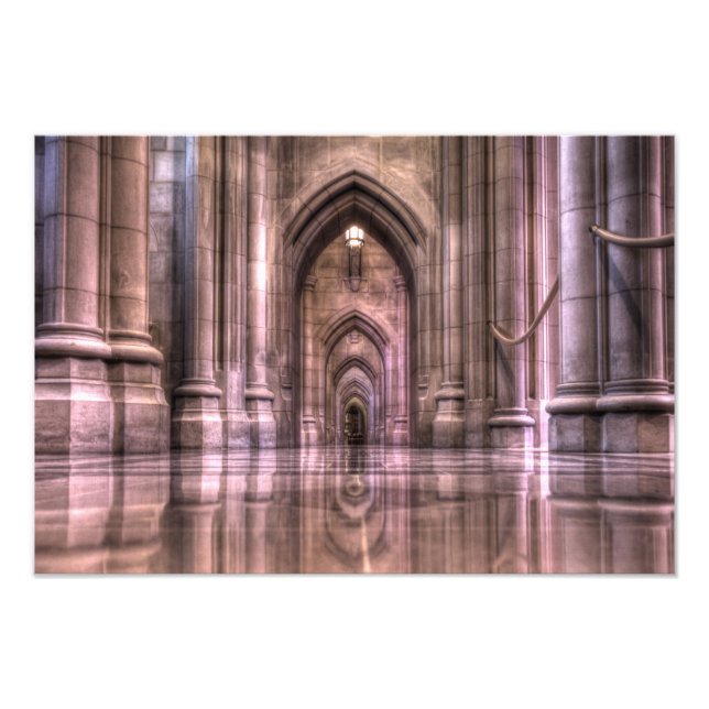 Foto Reflexiones de la Catedral Nacional de Washington (Frente)