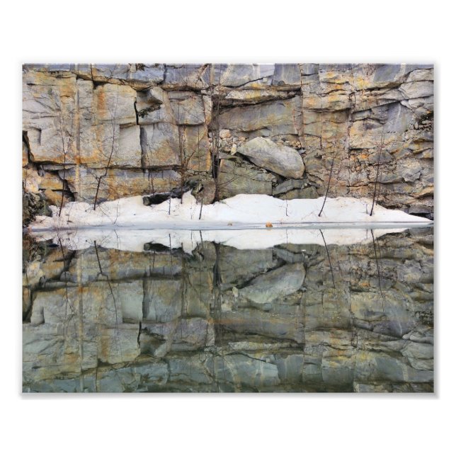 Foto Reflexiones sobre la pared del rock en la naturale (Frente)