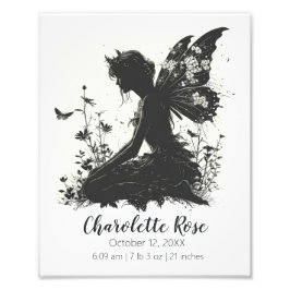 Foto Regalo de Baby Shower de cuento de hadas | Poster 