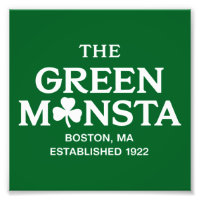 Regalo de béisbol Green Monsta Boston Green Monsta