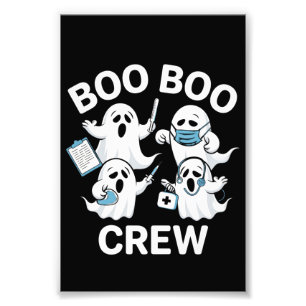 Foto Regalo de enfermera de Halloween Boo Boo Crew Enfe