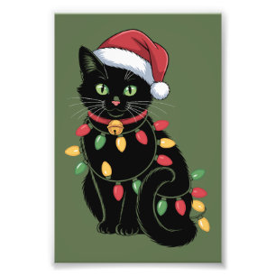 Foto Regalo de gatito de Navidad para amantes de gatos 