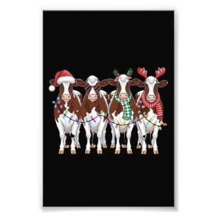Foto Regalo de Navidad de vaca para amantes de las vaca