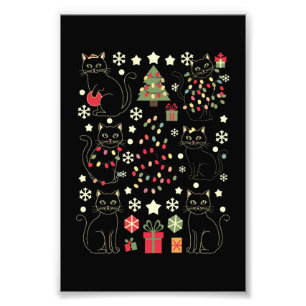 Foto Regalo de Navidad para amante de gatos para dueño 