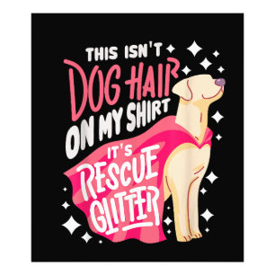 Foto Regalo de perro de rescate Esto no es pelo de perr