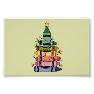 Foto Regalo de vida del profesor de árbol de Navidad