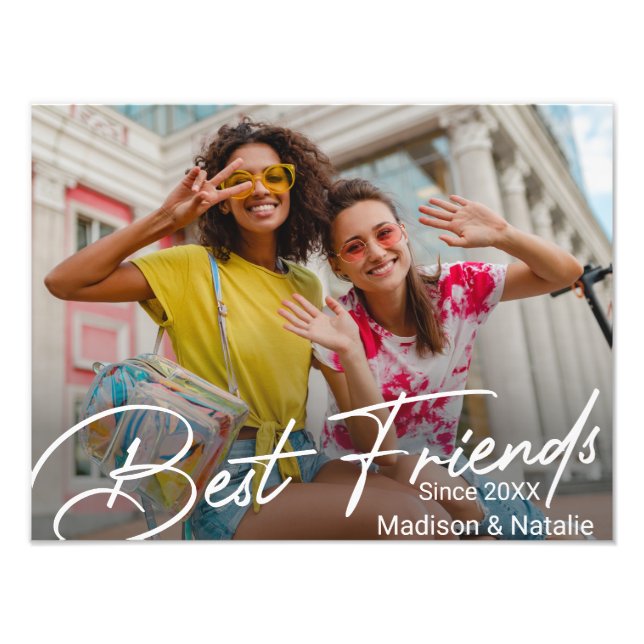 Foto Regalo fotográfico moderno de amistad (Frente)