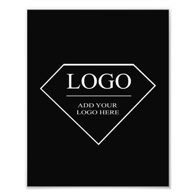 Foto Regalo Personalizado Cumpleaños Blanco Negro Diver (Frente)