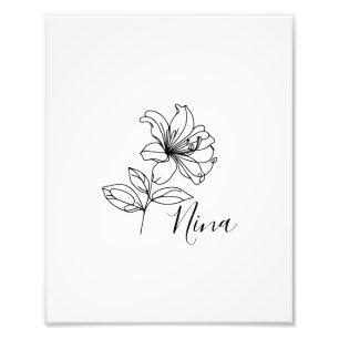 Foto Regalo personalizado de flor de abeja de miel
