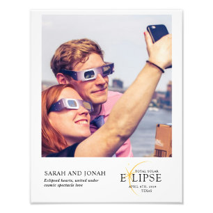 Foto Regalos de parejas fotográficas de eclipse solar t
