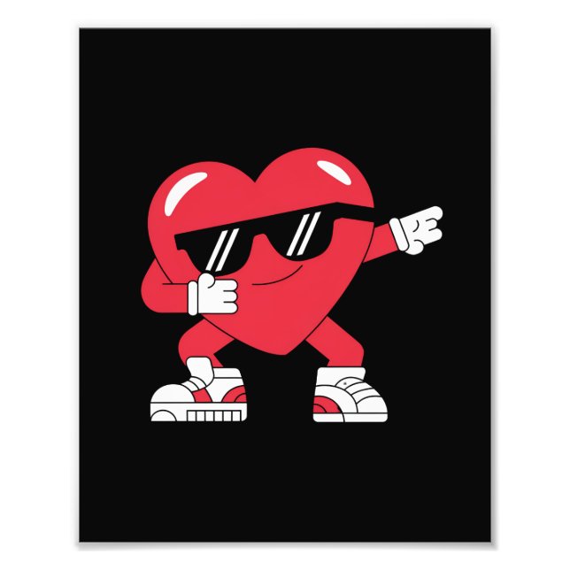 Foto Regalos Divertidos Corazón Bailando San Valentín (Frente)