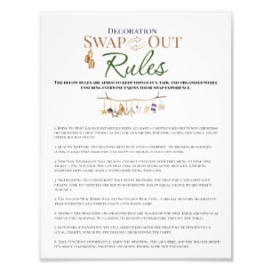 Foto Reglas de Fiesta de intercambio de Navidades de de