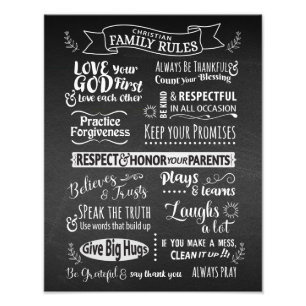 Foto Reglas familiares - Valores cristianos para vivir 
