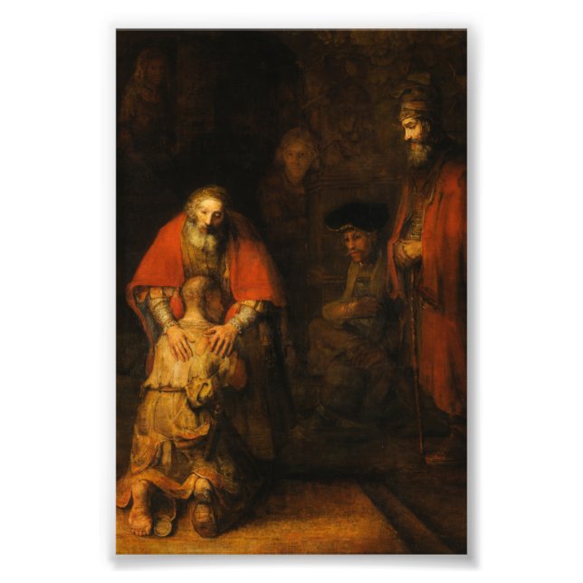 Foto Regreso del hijo pródigo por Rembrandt van Rijn (Frente)