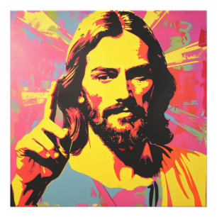 Foto Religión del arte pop de Jesucristo