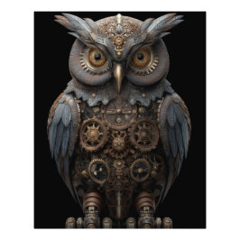 Foto Reloj de Cuerdas Ornamental en forma de Búho
