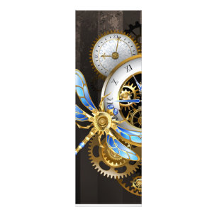 Foto Reloj de vapor con libélula mecánica