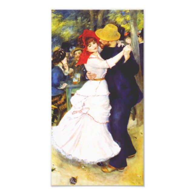 Foto Renoir Dance en Bougival Print (Frente)