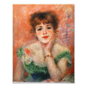 Foto Renoir Jean Samary con ropa de cama baja