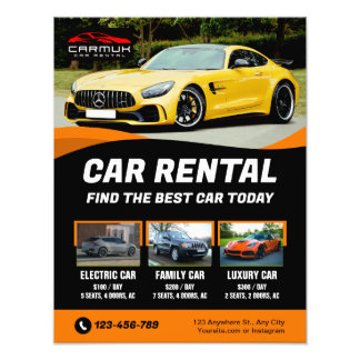 Foto Rental Car Premium Profesional Moderno