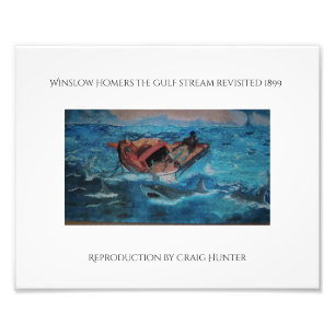 Foto Reproducción de Winslow Homers de la Corriente del