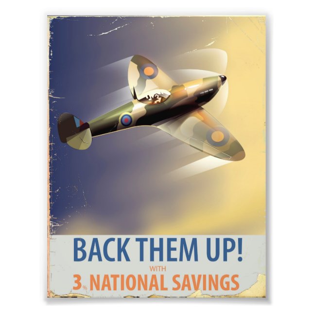Foto ¡Respaldales! Poster WW2 (Frente)