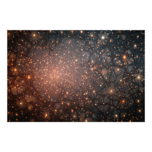 Foto Resplandor de la Red Cósmica de la Nebulosa Fractu