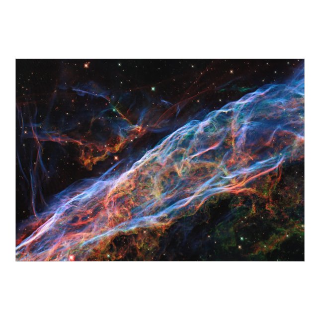 Foto Restos de Supernova de la Nebulosa del Velo Telesc (Frente)