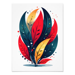 Foto Resumen de la ráfaga floral