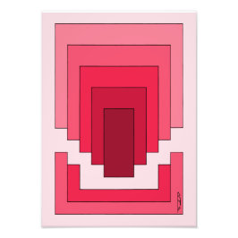 Foto Resumen de Rectángulo en rojo