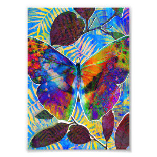 Foto Resumen mariposa de la jungla tropical