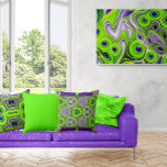 Foto Resumen moderno verde limón, blanco y amarillo<br><div class="desc">El verde limón, los amarillos y los violetas son una pieza abstracta que sirve como punto focal cautivador. Los torbellinos intrincados crean un movimiento dinámico y fluido, que atrae la atención hacia su centro. El uso del verde limón añade un toque de color, realzando la vitalidad y la energía de...</div>