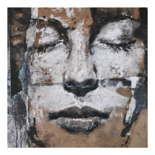 Foto retrato, abstracción, acuarela, arte, decoración, 