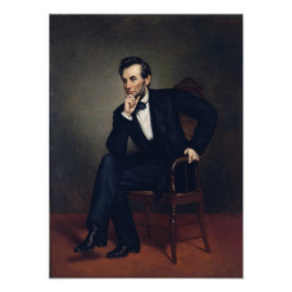 Foto Retrato de Abraham Lincoln de George Healy