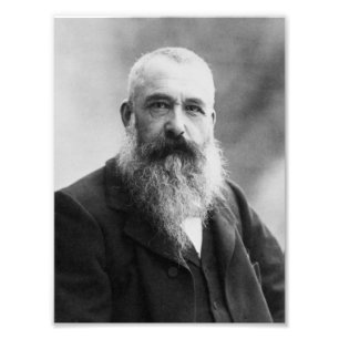 Foto retrato de Claude Monet