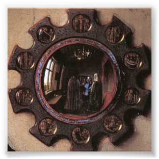 Foto Retrato de Giovanni Arnolfini y esposa (detalle)