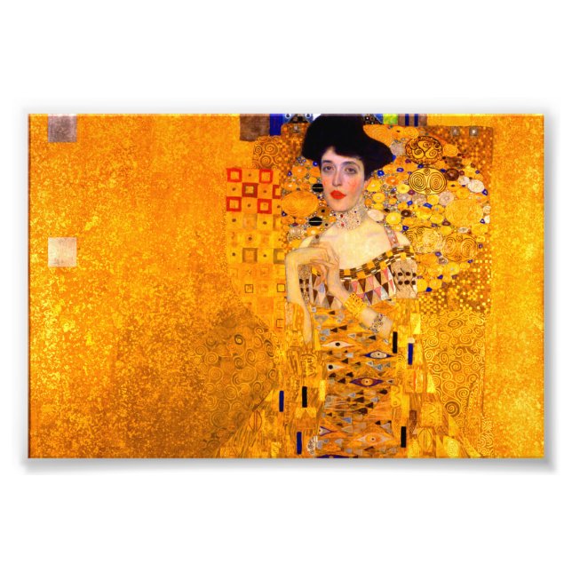 Foto Retrato de Gustav Klimt de Adele Bloch Bauer (Frente)
