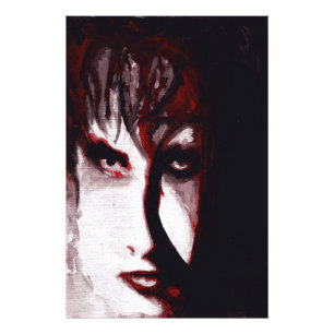 Foto Retrato de hombre de música gótica post punk arte