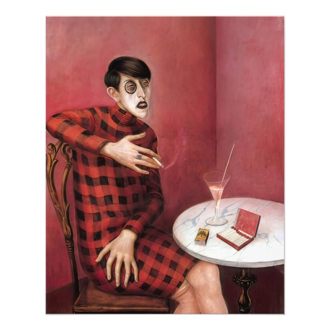 Foto Retrato de la periodista Sylvia Von Harden Otto (Frente)