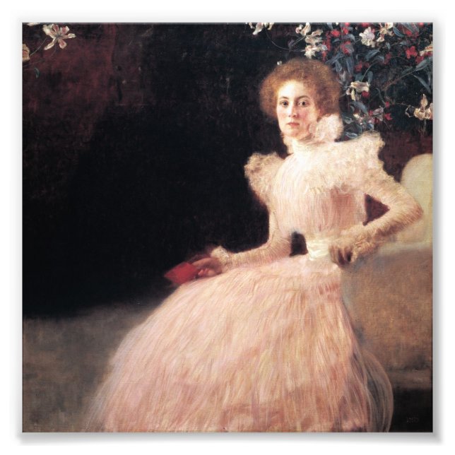 Foto Retrato de los Knips de Sonja ; Pintura de Gustav  (Frente)