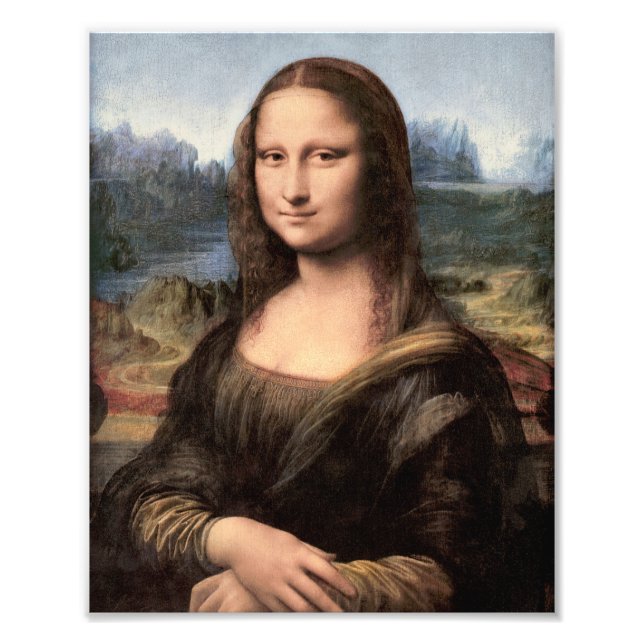 Foto Retrato de Mona Lisa / Pintura (Frente)