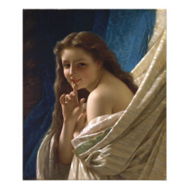 Foto Retrato de una joven mujer por Pierre Auguste Cot