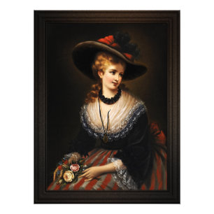 Foto Retrato de una mujer noble por Alois Eckhardt