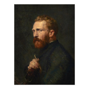 Foto Retrato de Vincent van Gogh por John Peter Russell