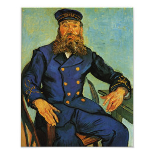Foto Retrato del cartero Joseph Roulin - Van Gogh