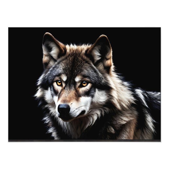 Foto Retrato del lobo (Frente)