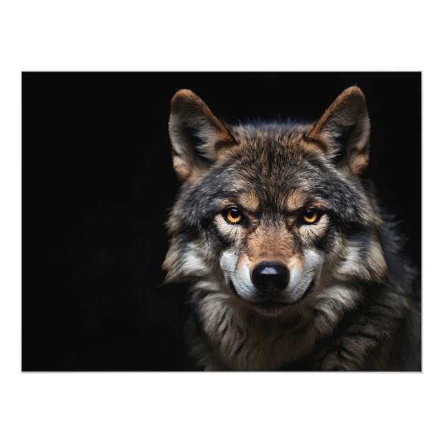 Foto Retrato del lobo (Frente)