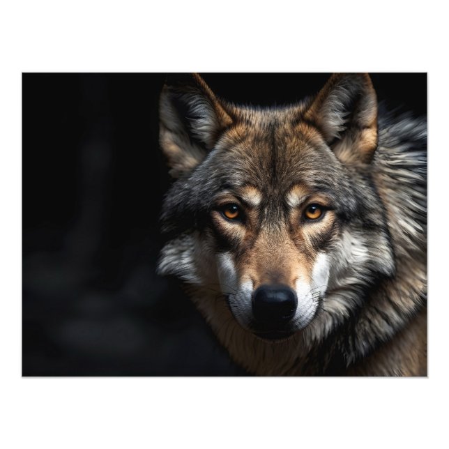 Foto Retrato del lobo (Frente)
