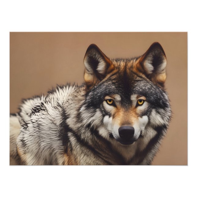 Foto Retrato del lobo (Frente)